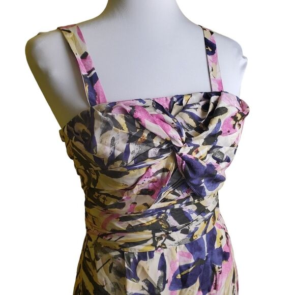 Banana Republic Silk Mini Dress Size 0P - Picture 2 of 12